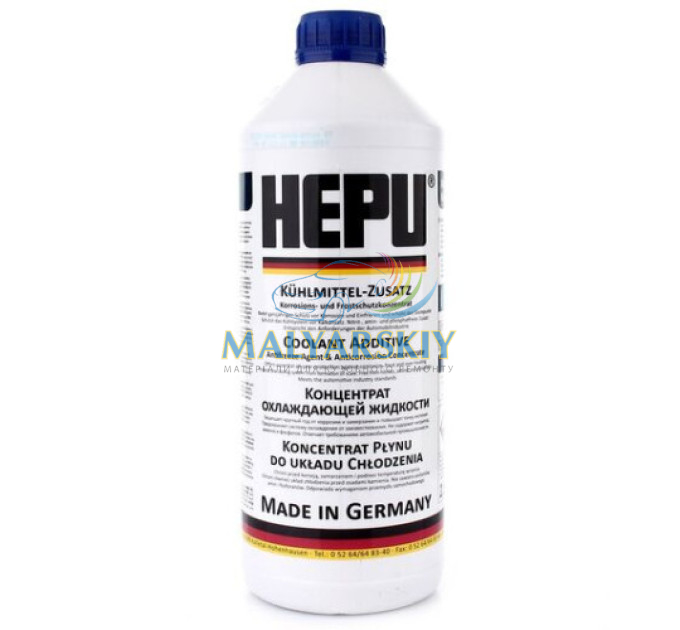 Антифриз концентрат P999 G11 СИНіЙ 1,5л HEPU