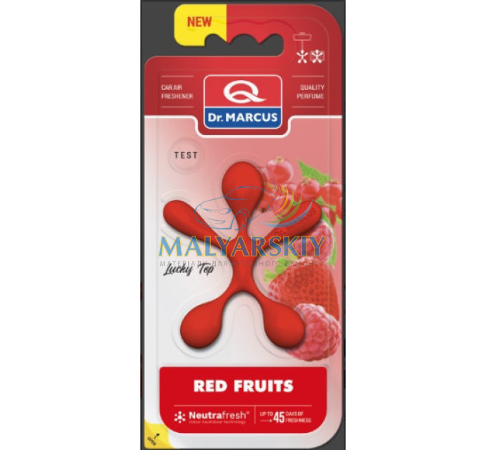 Освіжувач салону Lucky Top Red Fruits (Червоні фрукти) Dr.Marcus