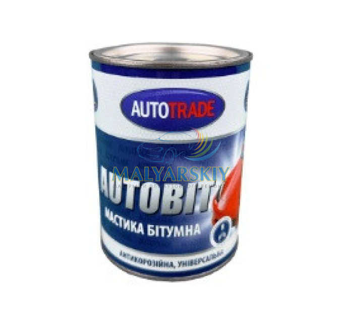 Мастика бітумна AUTOBIT 0,8кг AUTOTRADE