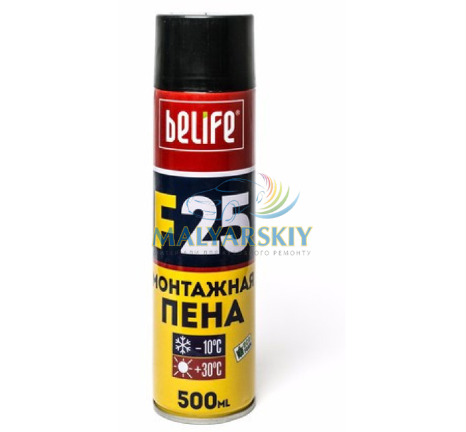 Піна монтажна F25 500мл BELife