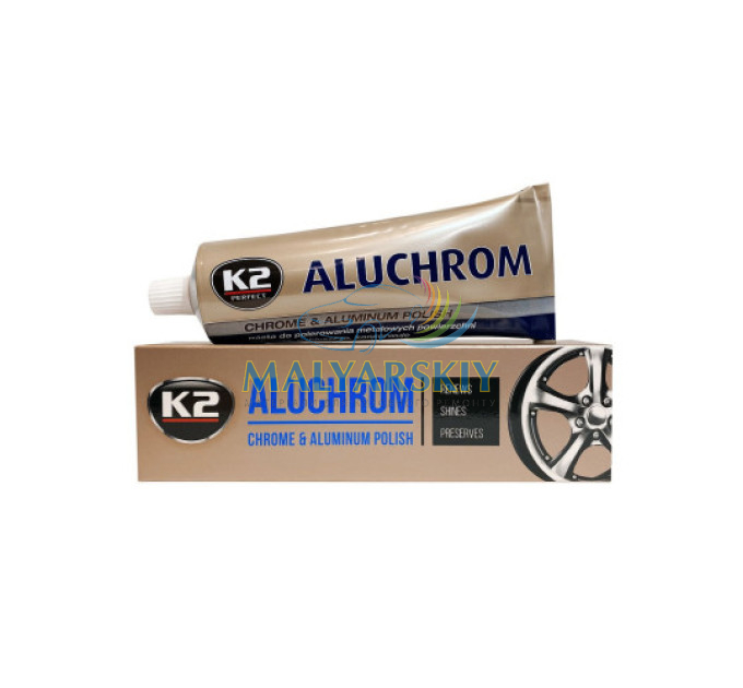 Поліроль для хромових деталей ALUCHROM 120г K2