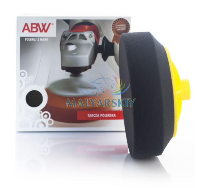 Круг полірувальний PROFI d150/h50mm M14 М'ЯКИЙ Чорний B1 ABW