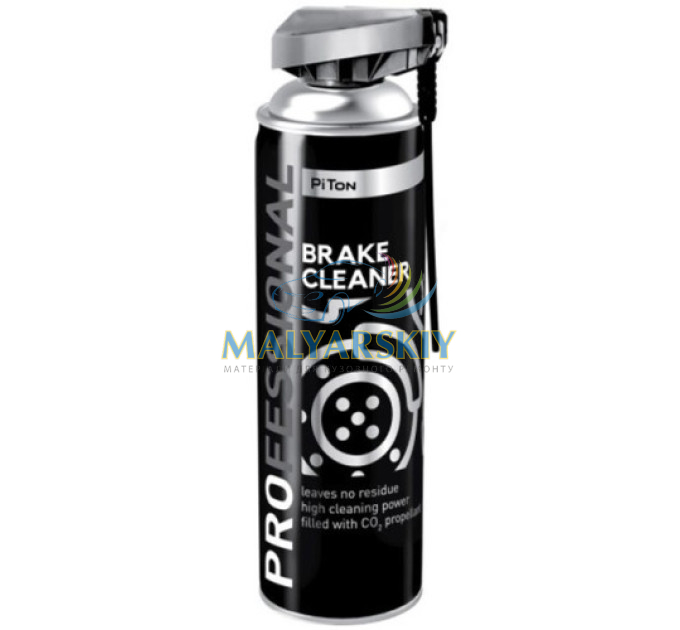 Очищувач гальмівних колодок CO2/Brake cleaner 500мл PRO PITON