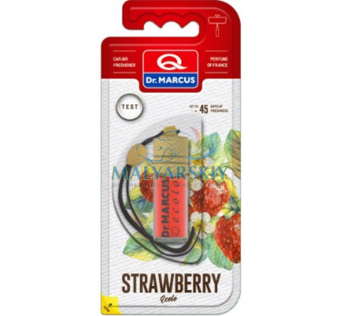 Освіжувач салону ECOLO Strawberry 4,5мл Dr.Marcus