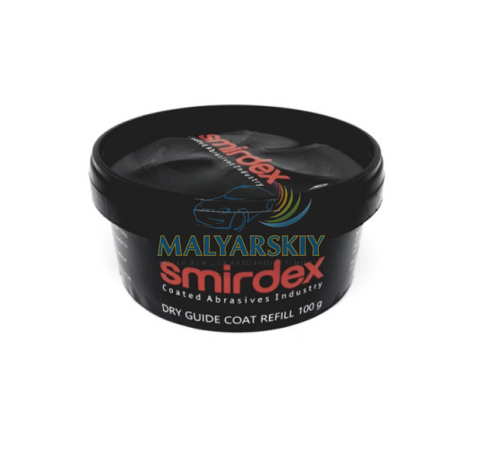 Cухе проявочне покриття (БЕЗ АПЛІКАТОРУ) ЧОРНЕ 100гр SMIRDEX