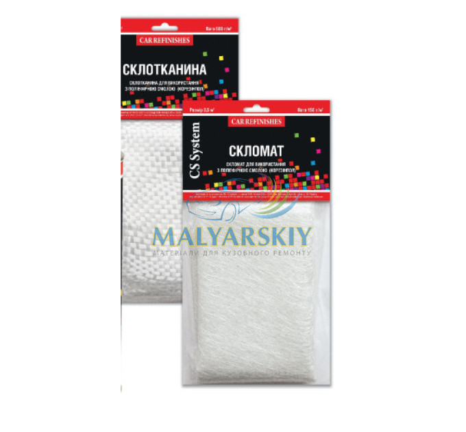 Склотканина зі скловолокна 400 гр/м²/0,5м2 CS System