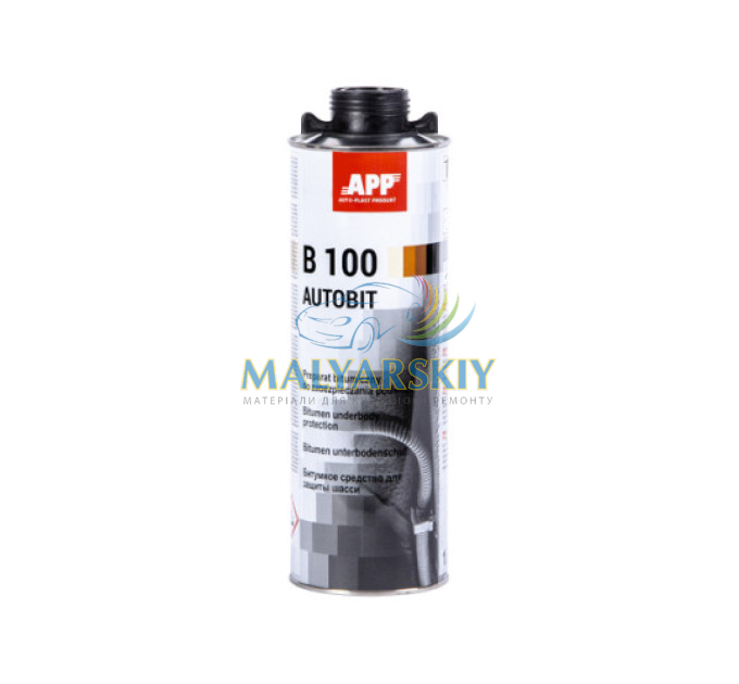 050601 Мастика для захисту кузова В-100 Autobit 1л АРР