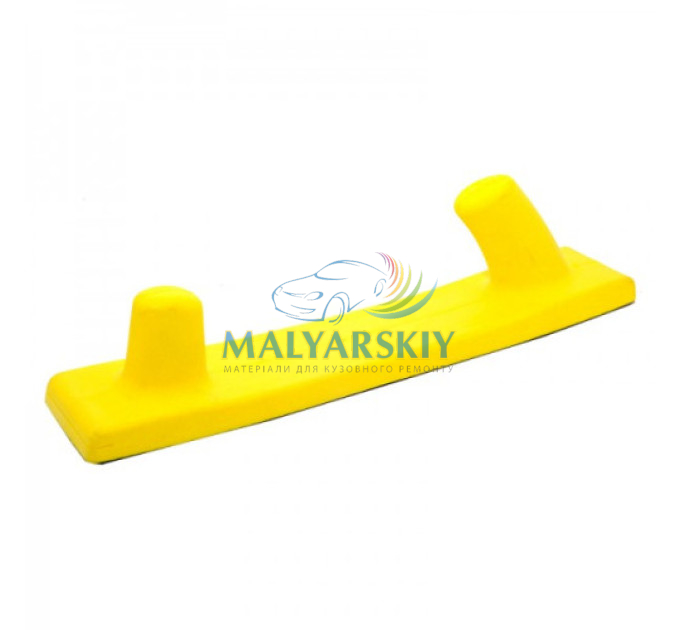5895 Рубанок пластиковий ГНУЧКИЙ під липучку 70*400мм WAVE