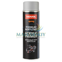 370 Грунт акриловий однокомпонентний 1К Spray СІРИЙ 500мл  NOVOL