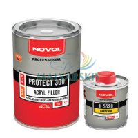 Грунт акриловий PROTECT 300  4+1MS  ЖОВТИЙ  1л+0,25л  NOVOL