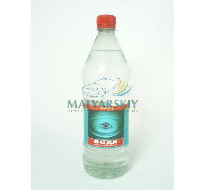 Дистильована вода 1л (0,85кг) ХІМРЕЗЕРВ