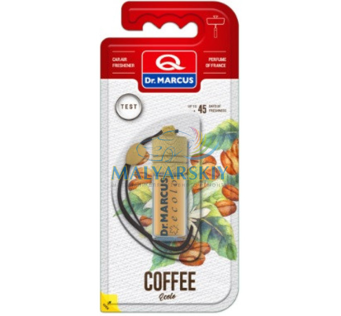 Освіжувач салону ECOLO Coffee 4,5мл Dr.Marcus