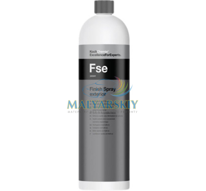 Очищувач вапняного нальоту зі скла та ЛФП Finish Spray exterior 1л KOCH