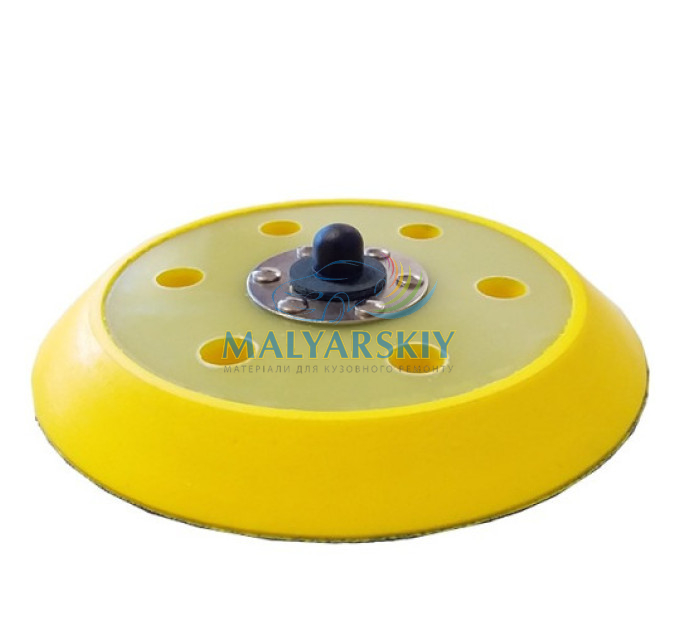 3260 Платформа під круг для шліфування OrbitalSanderPad 148мм,6 отв.,5/16" ЖОВТА WAVE