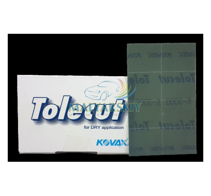 Листи для шліфування TOLECUT BLACK SO 29*35мм 8шт K3000 KOVAX