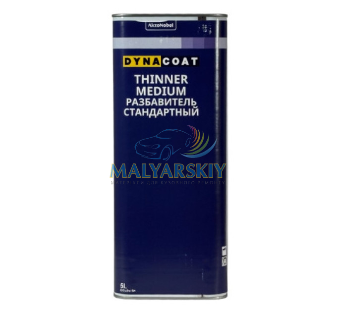 Розчинник універсальний СТАНДАРТНИЙ Thinner Medium 5л DYNACOAT
