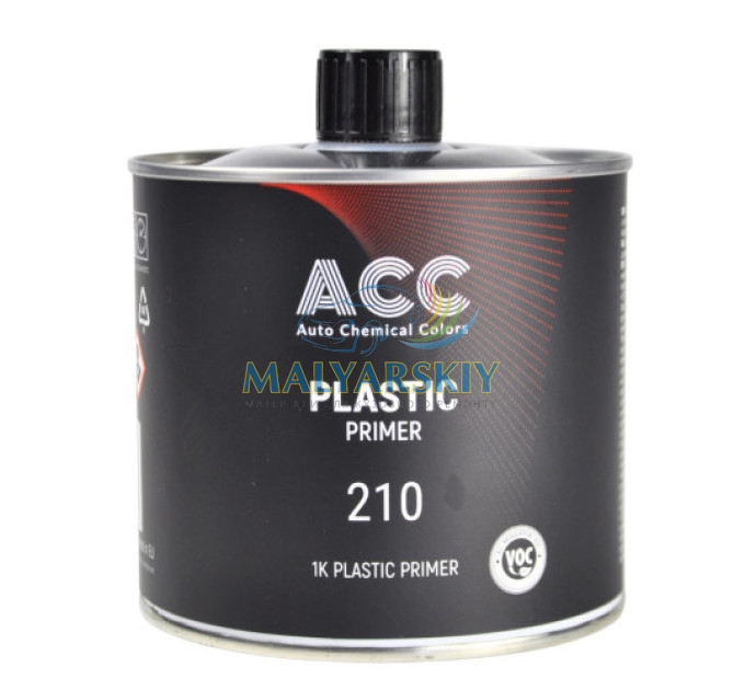 210 Грунт для пластику 1K Plastic Primer transparent 0,5л ACC