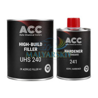 240 Грунт наповнювач 2K UHS High-Build Filler 4:1 ЧОРНИЙ 1л+0,25 затв.241 ACC