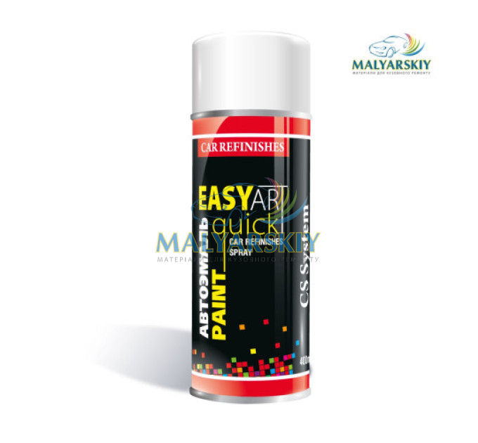10L Daewoo Casablanca White АКРИЛОВА ФАРБА EASY ART Qucik Paint 400мл CS System