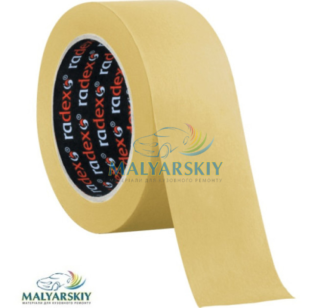 350151 Малярна стрічка PROFI 80C (жовта) 19ммх50м Radex