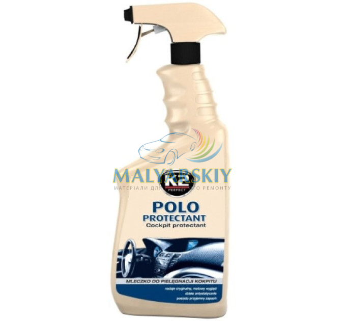 Поліроль для пластику POLO PROTECTANTв тригері (матовий ефект) 750мл К2