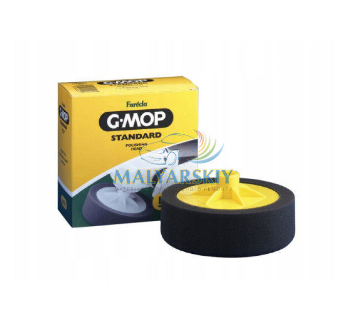 Круг полірувальний Standard Polishing Head G Mop 6" M14мм ЧОРНИЙ (м'який) FARECLA