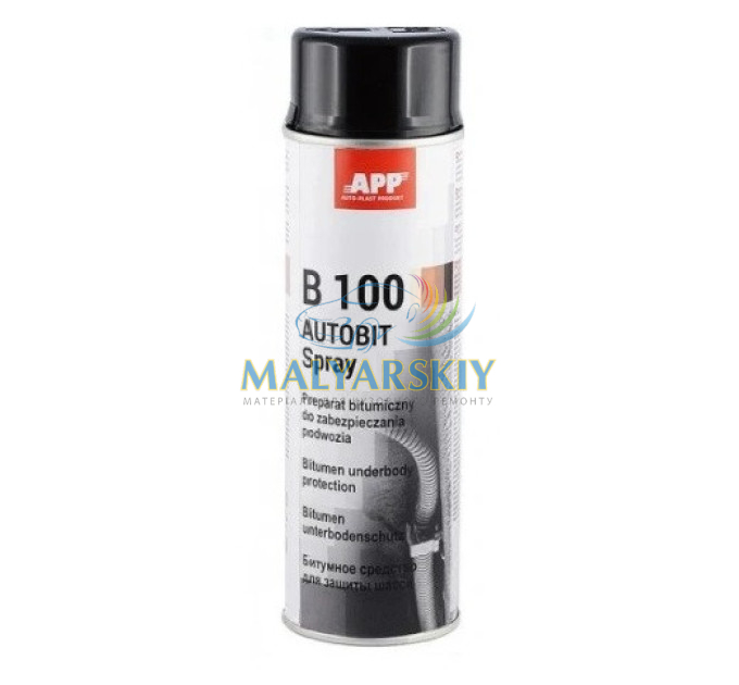 050600 Мастика для захисту кузова В-100 Autobit В АЕРОЗОЛІ 0,5л АРР