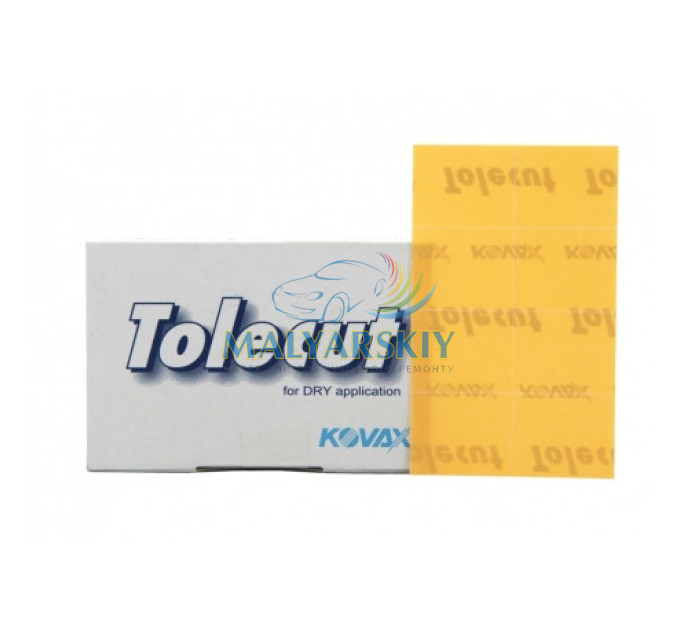 Листи для шліфування TOLECUT ORANGE SO 29*35мм 8шт K1200 KOVAX