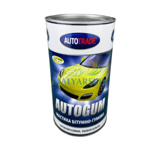 Мастика бітумно-гумова AUTOGUM (4,3кг) 5л AUTOTRADE