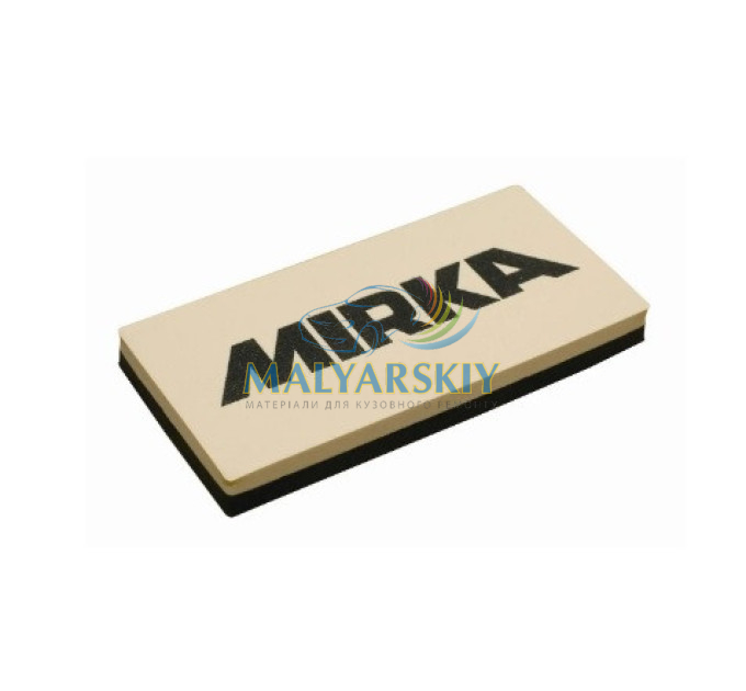 8392202011 Шліфувальний блок-ракель 125*60*12мм Aquastar м'який/жорсткий MIRKA